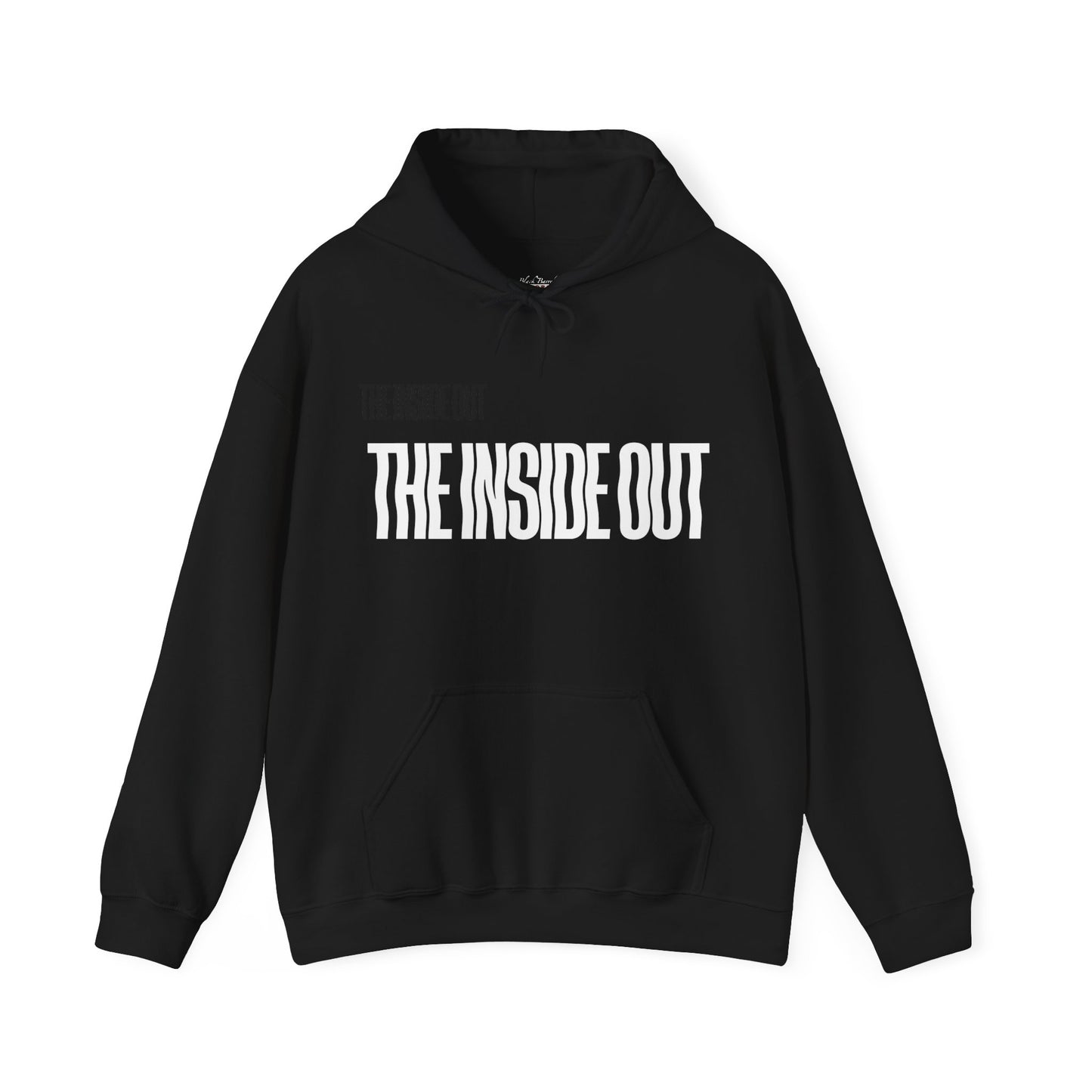 The Inside Out Skeleton Hoodie Black & White